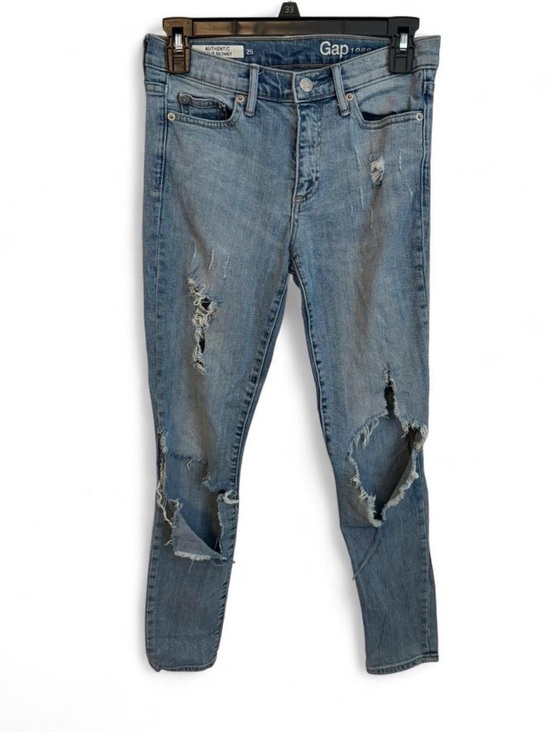 GAP Denim - GAP Distressed Light Blue Women's Jeans